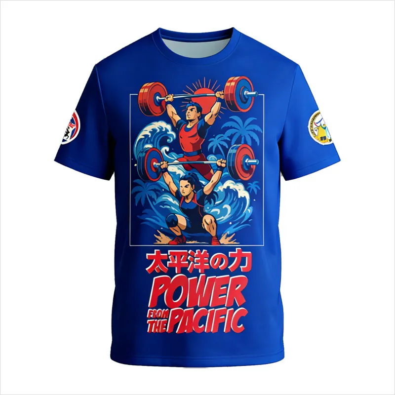 Gahumi Delivers Custom T-Shirts for Guam Weightlifting Event.webp